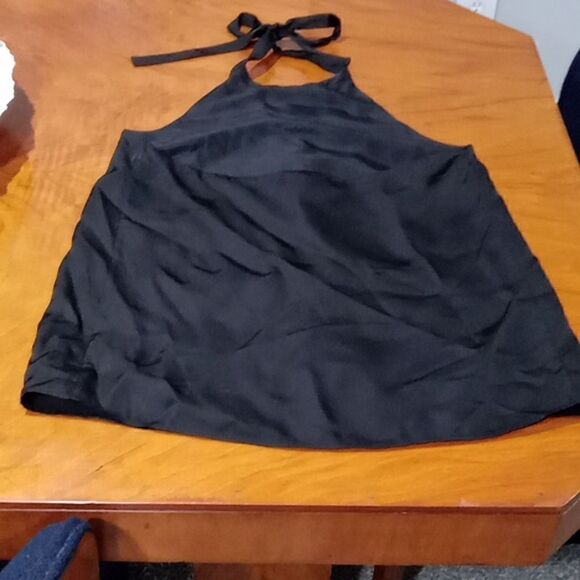 Theory halter top / blouse. 100% viscose. Lining 100% silk size Small - Picture 3 of 4